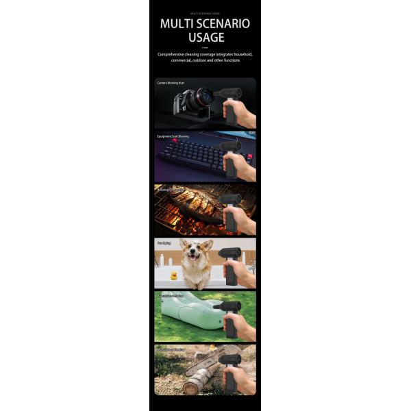 Handheld 130000rpm Turbine Violent Fan