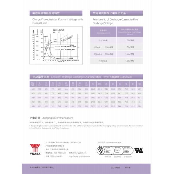 Electric Energy 230 Wh VRLA Battery 12V 230Ah for Durable Power Supply