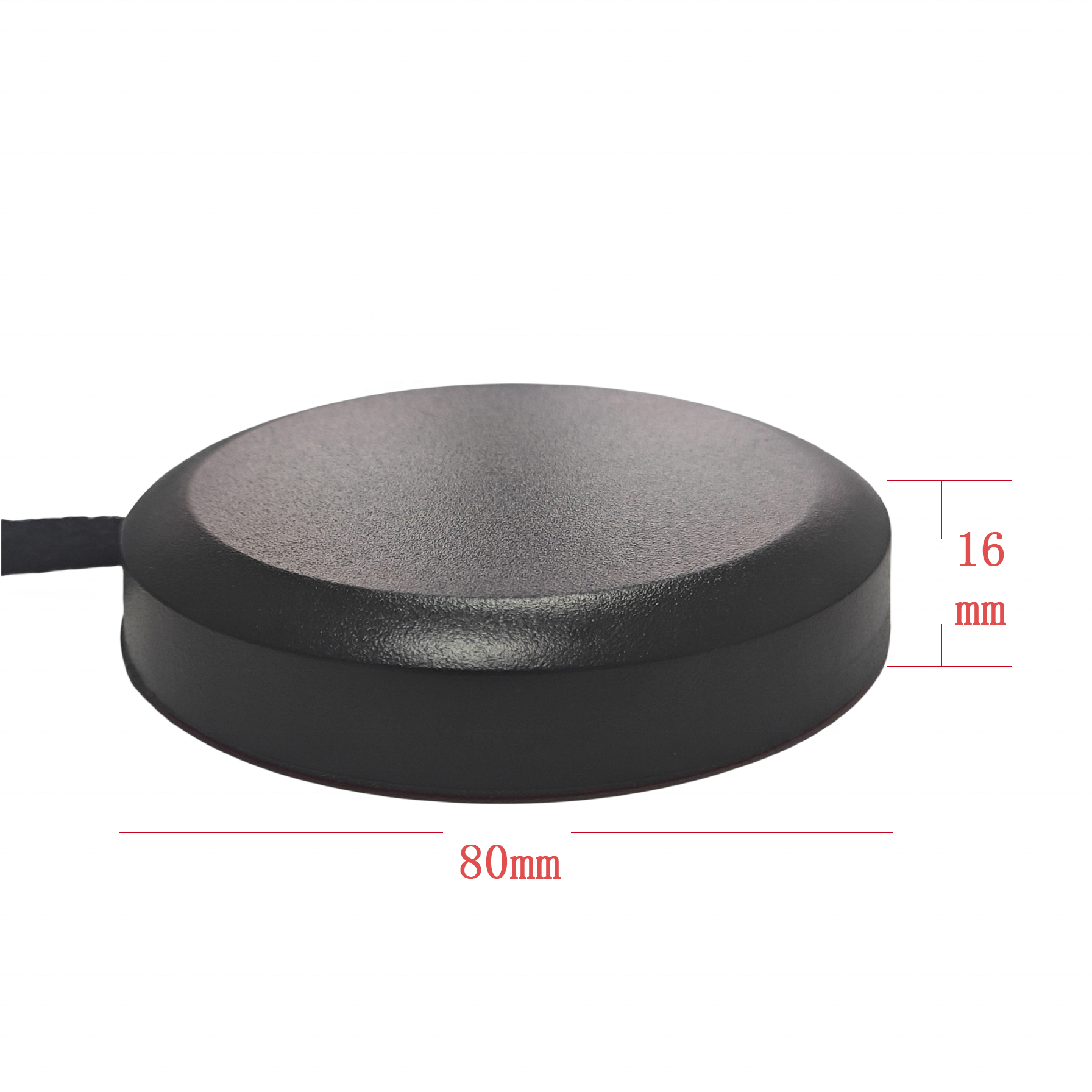 External Car Active WiFi Puck Antenna Dual Band 2.4G 5.8 GHz 5dBi Omni-Directional Mini Screw Mount a Adhesive Antenna