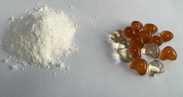 Gelatina vegetal inodoro em pó solúvel em água Branca 25 kg por saco