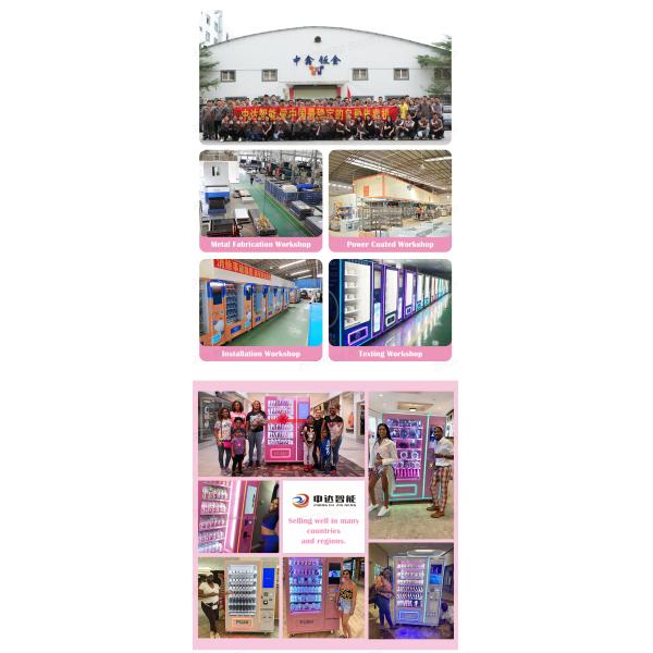 Customized Small Size Automatic Beauty Mini Vending Machine Lipgloss and Eyelashes Vending Machine