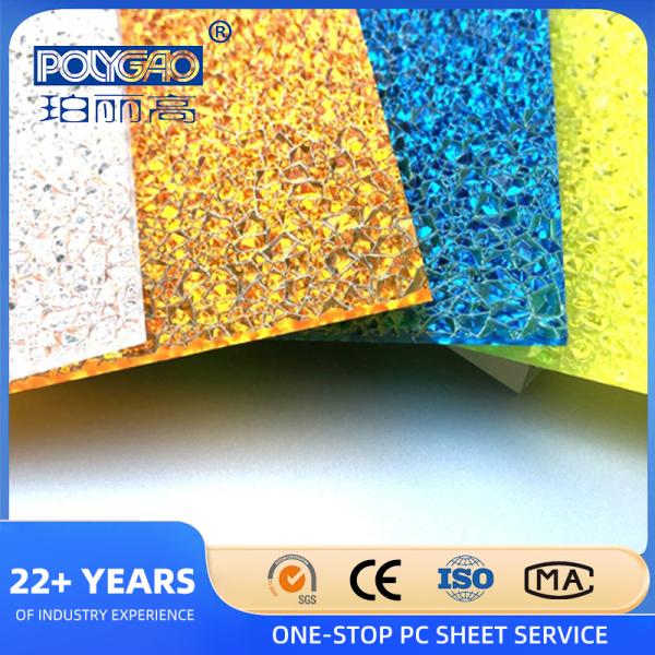 High Transmittance Polycarbonate Sheet with ISO9001:2008 Certification and More than 5 Years Warranty for Windows