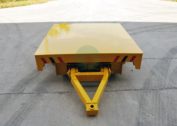 China Factory Material Handling Heavy Duty Cross-Bay Rail Flat Truck For Mold Transport