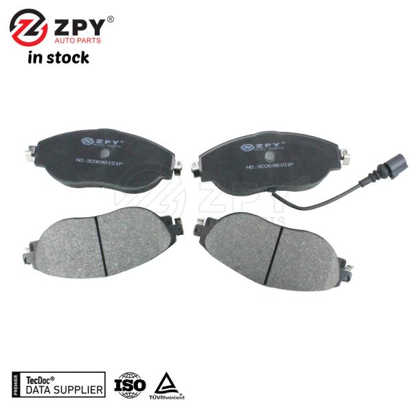 ZPY 新品高品質セラミックブレーキパッド フォルクスワーゲン3C0 698 151F