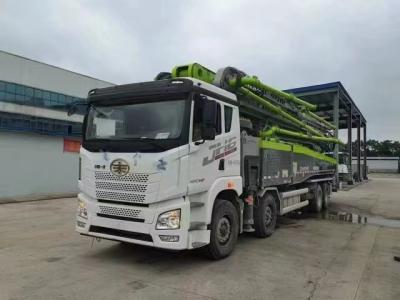 2018 37m Steyer Chassis Pump Truck Parts Compatible With Most Trucks White Green Color Scheme