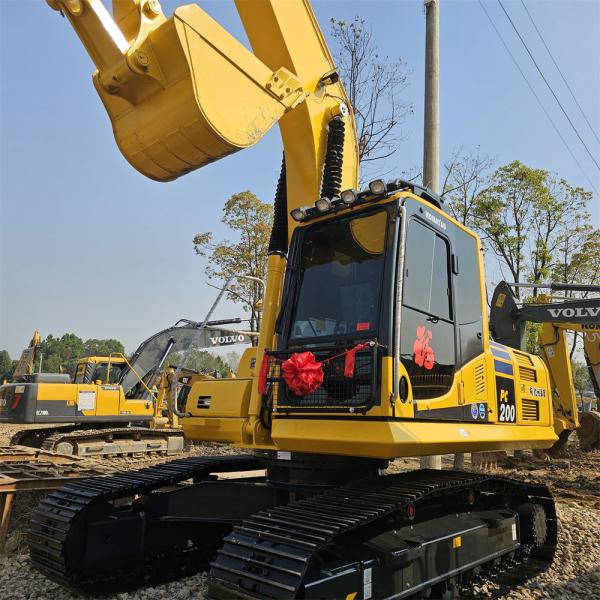 PC240 PC300 PC200 Использованный экскаватор Komatsu оригинальный японский двигатель