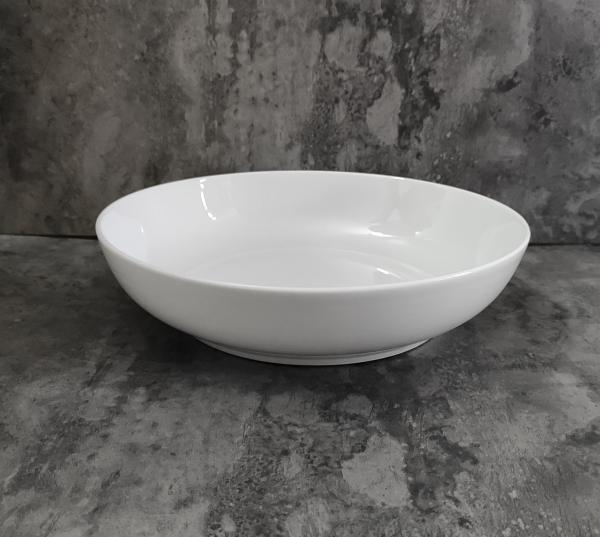 superwhite fine quality porcelain  8.75 pasta coupe bowl /Europe TESCO  fashion bowl