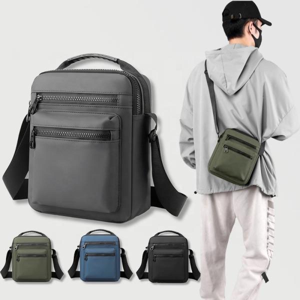 Wholesale Waterproof Casual Messenger Bags Shoulder Men's Crossbody Bag OEM