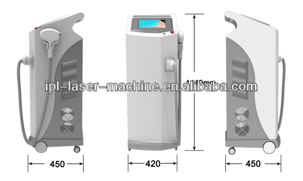 high level diode laser hair removal machine SHR/IPL SALE!