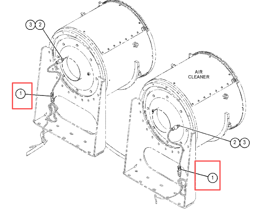 C.A.T Excavator Oil Pressure Sensor 296-8060 2968060 Replacement Part Unit
