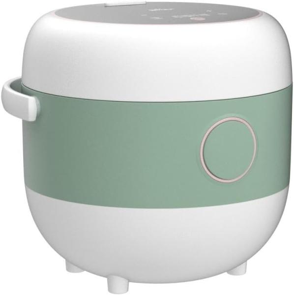 Braising Cups Mini Rice Cooker 2-Cups Uncooked 1.2L Portable Non-Stick