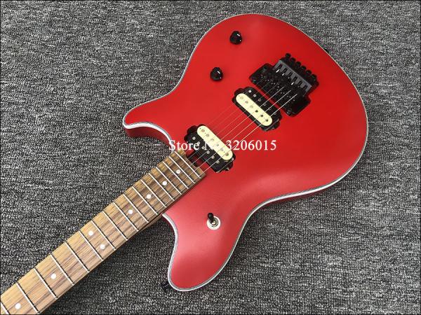 High-quality Wolfgang EVH electric guitar matt red color zebra pickups floyd rose bridge free shipping
