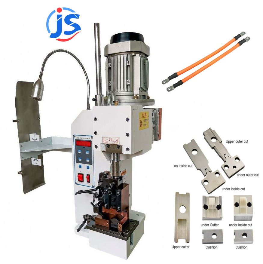 750W Semi Automatic Crimping Machine 3000pcs/H - 4000pcs/H Terminal Crimping Machine