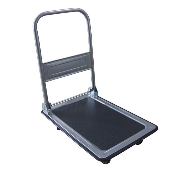 Cheap/affordable  foldable Platform Hand Truck Trolley /dolly/cart/handcart 150kg capacity   4-inch  pp wheel