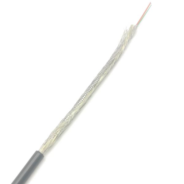 LSZH Jacket 5.0mm OS2 G652D Singlemode Armored Fiber Optic Cable for Networks