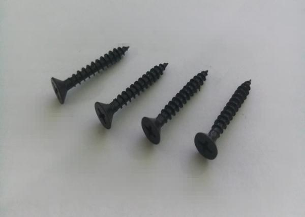 4*30 Black Zinc 1022A H igh Carbon Steel Chipboard Screw For Furniture