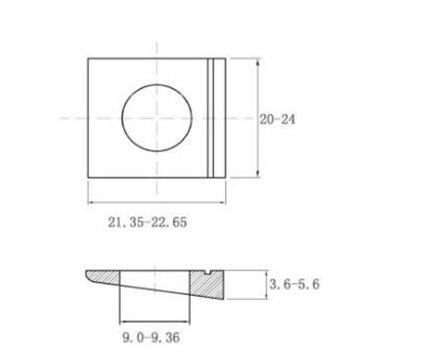 Q325 Carbon Steel Flat Washer GrA Blue White Zinc Plating M3 - M20 Size