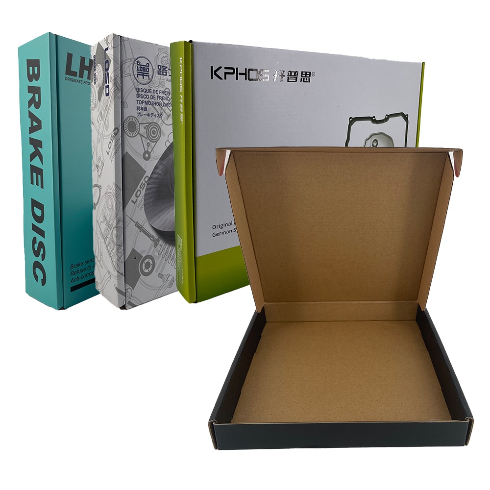 Factory Original Custom Flexography Corrugated Paper Box Embossed Matt Lamination Folders Folder Packaging