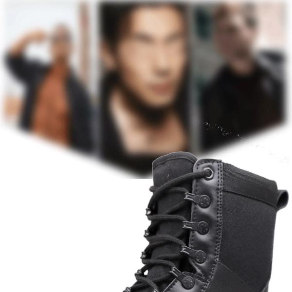 Outdoor 07 Microfiber Leather Army Basic Boots Wear Resistant Waterproof