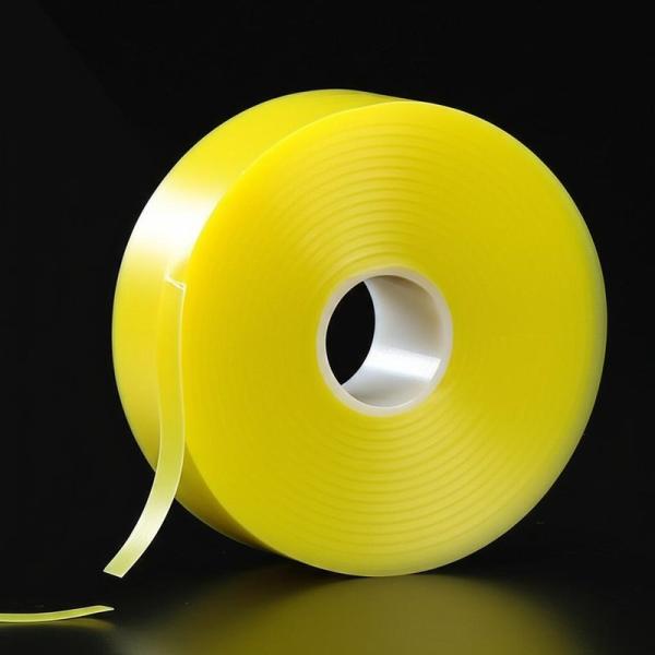 Frío - cinta para la industria química, cinta amarilla del sello del hilo de la resistencia PTFE del PTFE