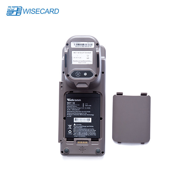 Терминал MTK MT8735 WCT-S6 POS андроида CMOS 5800mAh Handheld