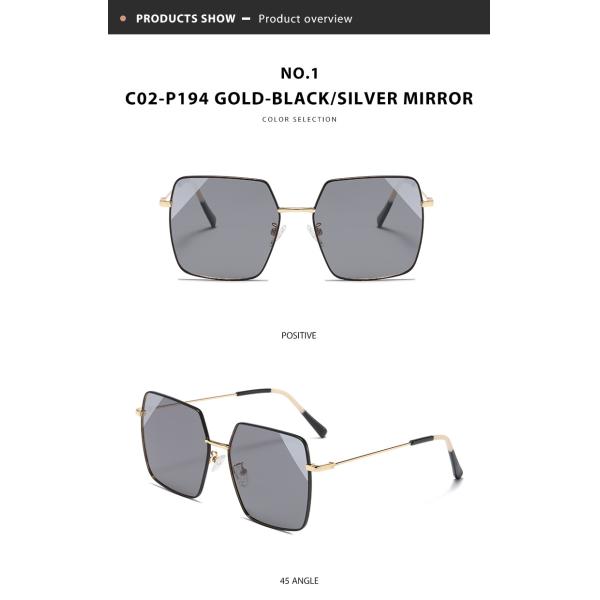 Солнечные очки рамки металла OEM, женщины солнечных очков объектива TAC облегченные