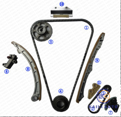 Timing chain kit for HONDA Accord Civic CR-V Integra Steam ACURA RSX Engine K20A K20A6 K20A3 K20A1  2.0L 14401-PNA-004