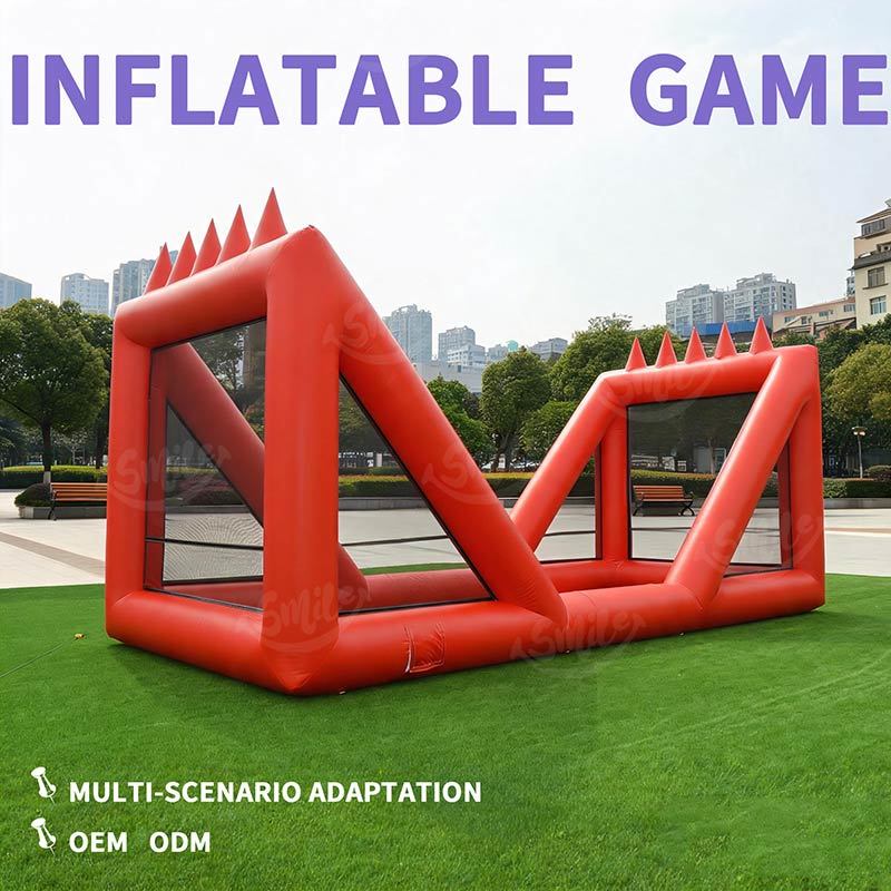 Commercial Grade Inflatable Basketball Game Dual Lane Basketball Shootout for Party Rental Business