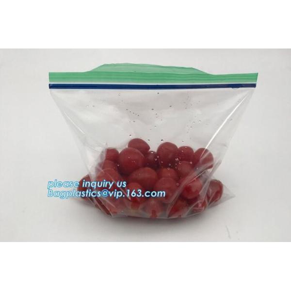 Food grade ldpe  freezer quart size storage bags,  storage bags， storage bags  gusseted food bags flat