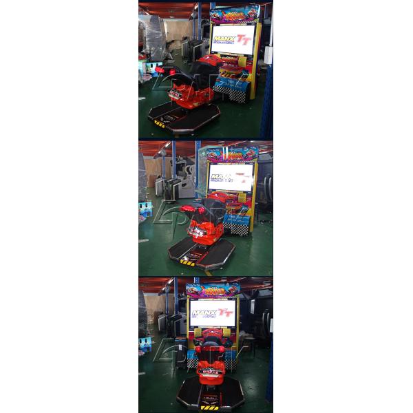 Single Player 42 Inch Screen Racing Game Machine Normal Seats Motor Arcade Game