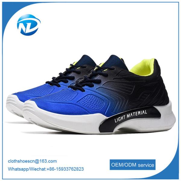 2018 New Design Hot Selling Men Shoes Sports 3D Cloth Shoes With Lace
