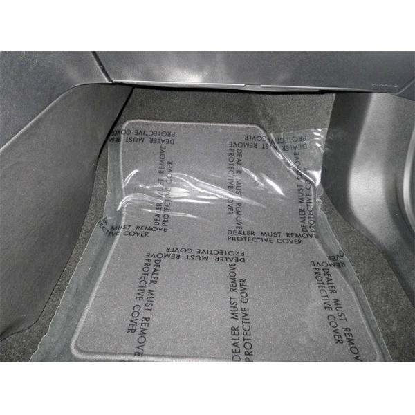 4 Mil Heavy Duty Polyethylene High Adhesive Carpet Protective Film For Auto Car With Printing And Perforation