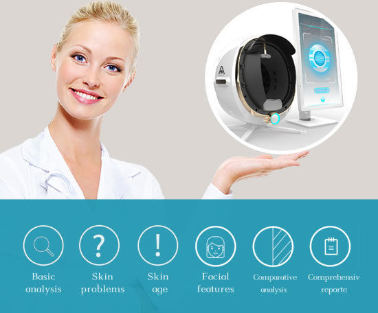 All In One AI Skin Scalp Analysis System Facial Imaging Diagnosis Plus Model