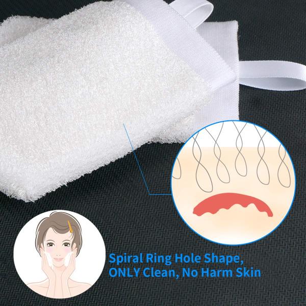 Microfiber Makeup Removal Mitt Facial Cleaning Makeup Remover towel Mitt