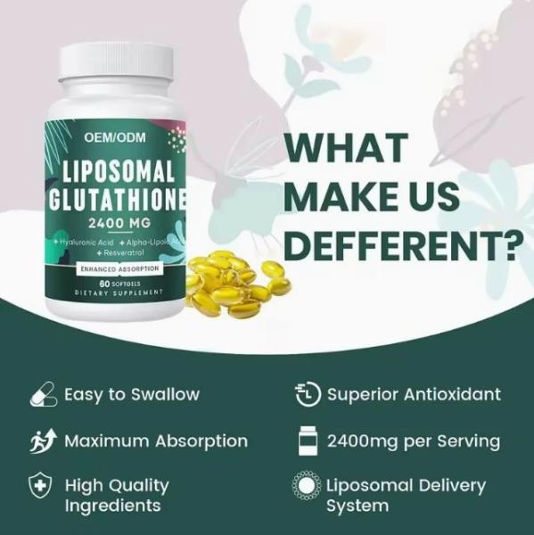 OEM Natural Skin Lightening Supplements Anti Aging Antioxidant Supplement For Skin