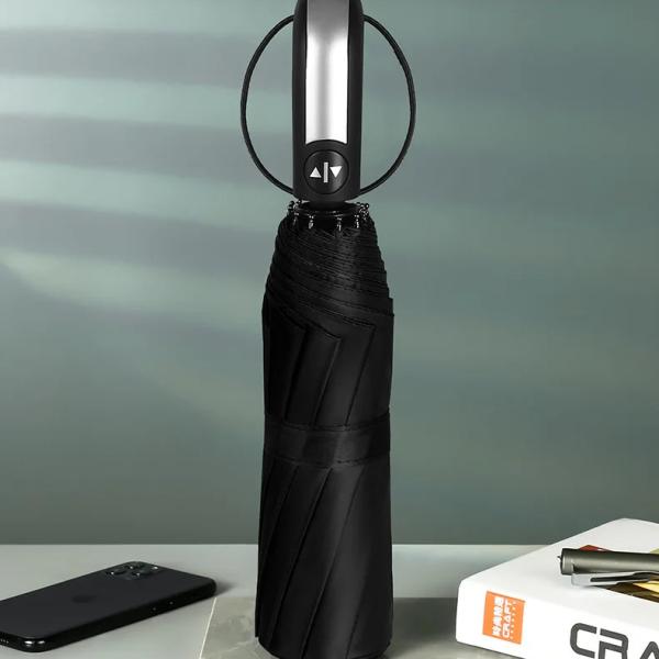 American Style Design 190T Pongee Multicolor Custom Logo 3 Folding Umbrella for Outdoor