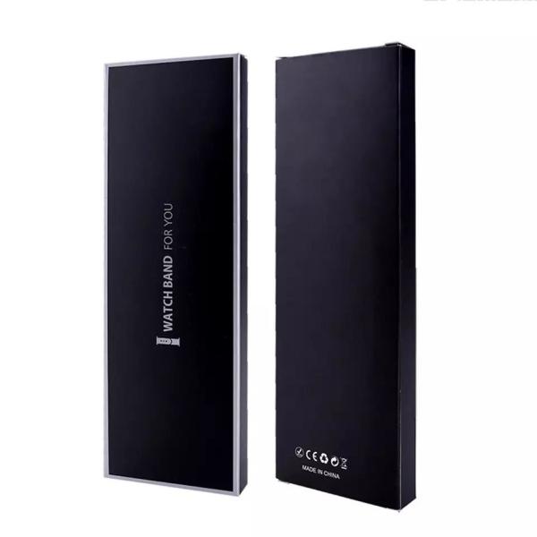 Luxury White Cardboard Watch Box Gift Packaging Custom Printing