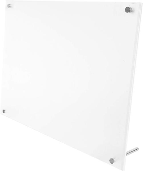 8.5'' X 11'' Modern Acrylic Photo Frame Free Standing Assembled With Metal Pegs