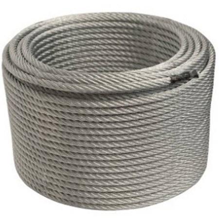 3.2mm 316 7x7 câble en acier inoxydable AISI ASTM BS DIN GB JIS
