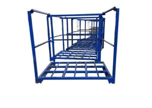 O shelving revestido do armazém do pó durável submete empilhável para o trigo