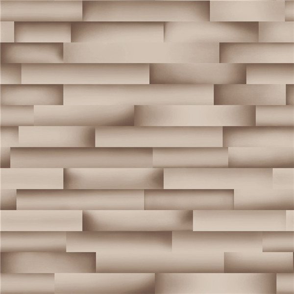 Modern Removable 3D Brick Effect Wall Covering Waterproof For Living Room