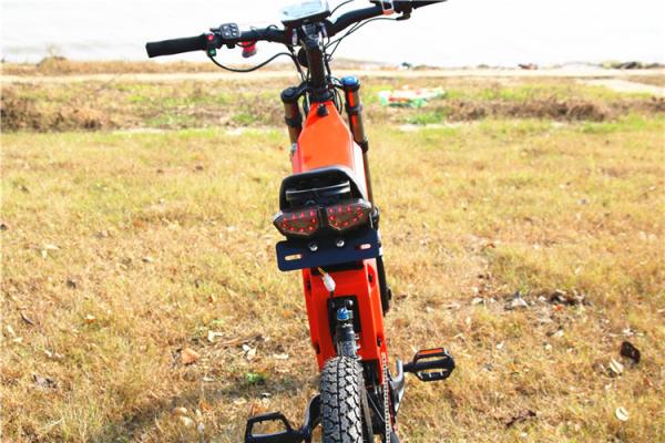 Off Road Riding High Power Electric Bicycle 48v 1500w With Full Suspension
