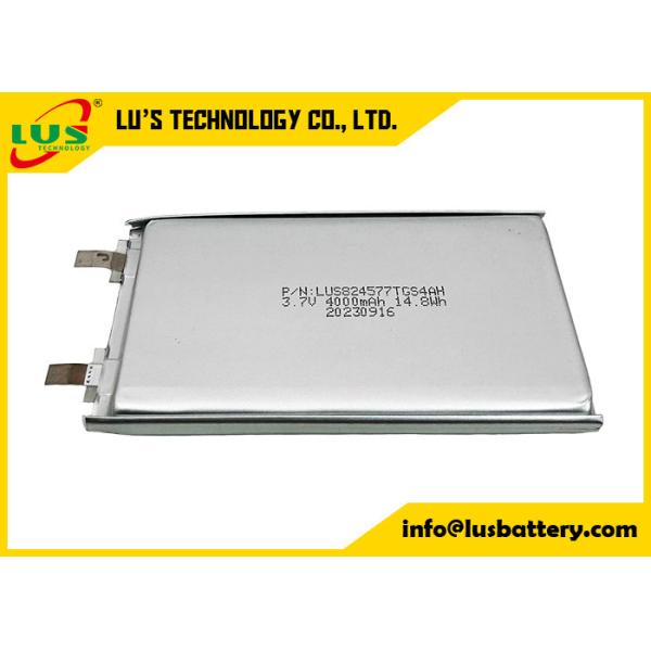 3.7V Li Polymer Battery 4000mAh Li-ion battery 3.6V battery LP824577 lipo battery OEM