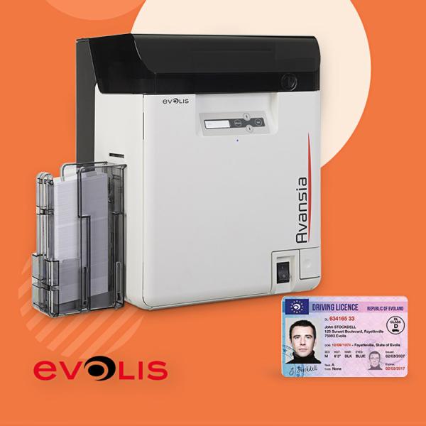 ダブル / シングルサイド デスクトップカードプリンター カスタム識別カードプリンター