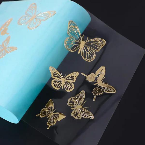 Métal adapté aux besoins du client de transfert de label en métal d'autocollant de label de décalque de nickel de la lettre 3d imperméable