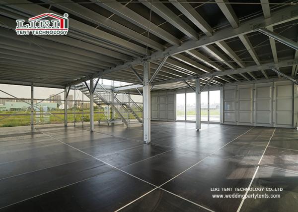 20m Width Waterproof Triple Decker Tent With Stronger ABS Wall for High End Event