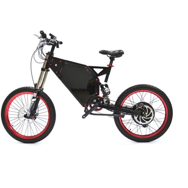 19 Inch Powerful Electric Bike 3000w , Powerful Stealth Bomber Electric Bike