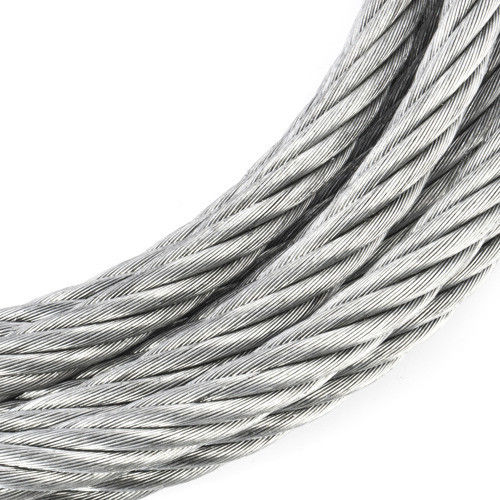 13mm Galvanized Steel Wire Rope 7x19 Structure For Cable Towing