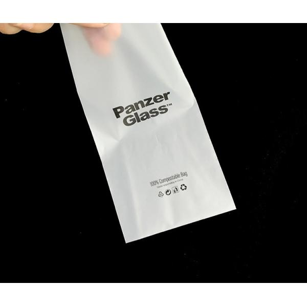 PLA PBAT Biodegradable Flat Bag Compostable Electronic Products Plastic Flat Bag