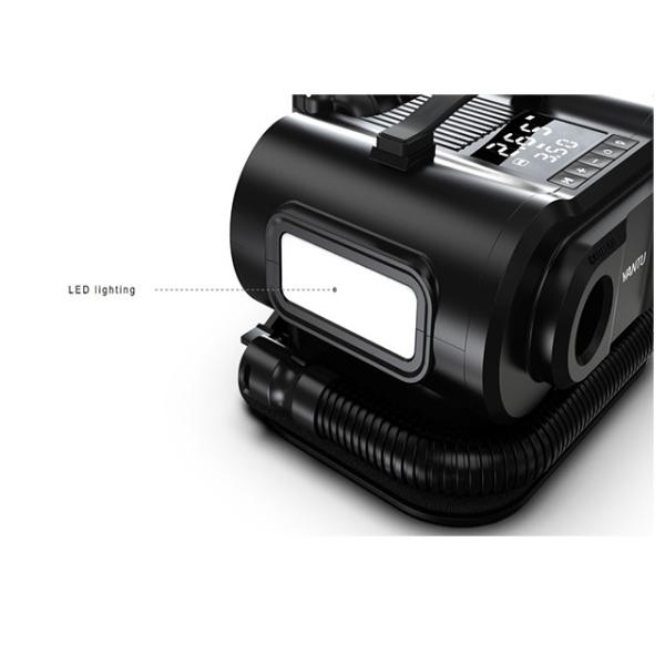Portable Double Cylinder Air Compressor 12V DC AC Electric Pump for SUV Beds SUP YANTU A10
